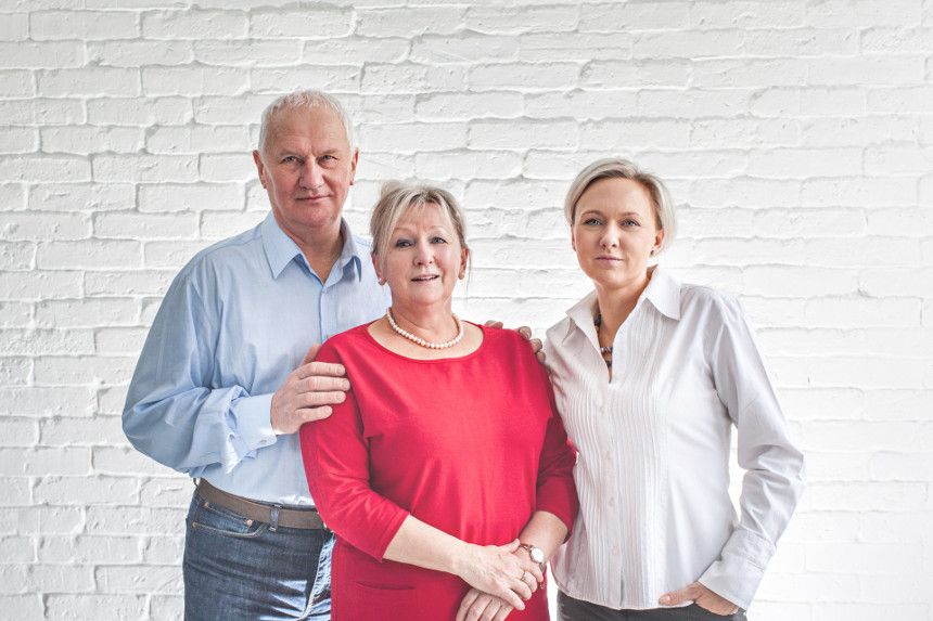 Olga, Anna i Szymon Koszutcy